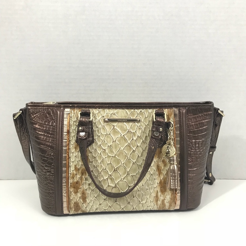 Brahmin Mini Asher - Honey Carlisle